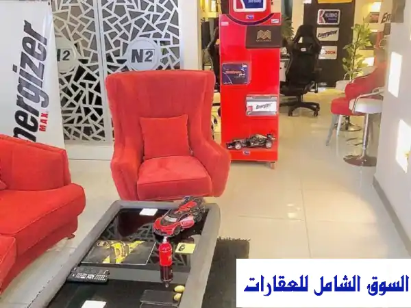 مكتب 65 متر تشطيب سوبر لوكس بمنطقة حدائق...