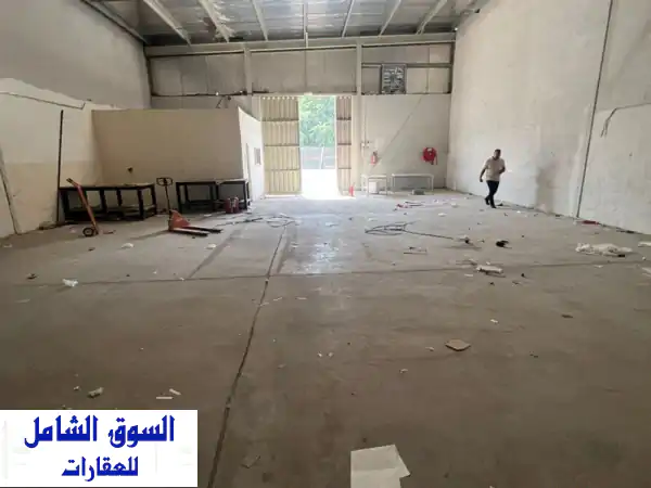مستودع للإيجار السنوي في الصناعية 17  الشارقة...