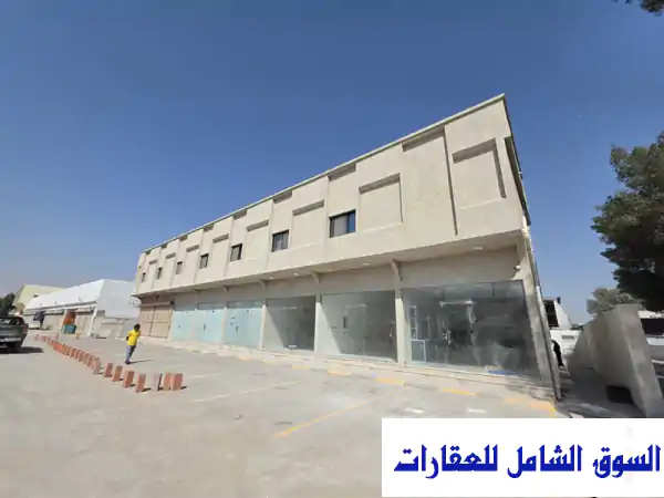 13 غرفة و2 مطبخ و8 حمامات مكاتب جديدة كلياً...