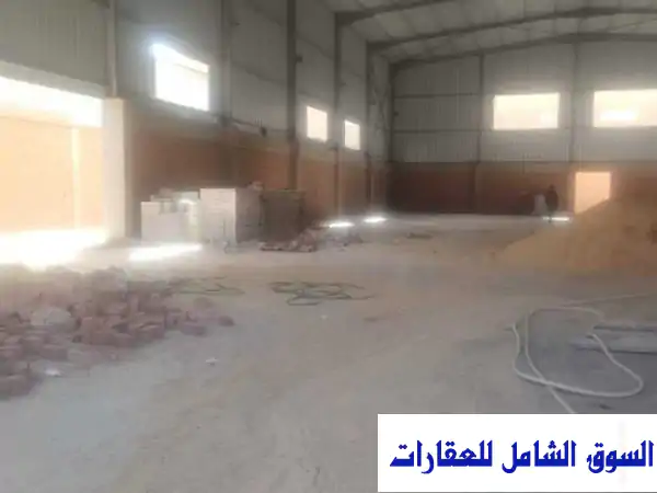 فرصة ذهبية: مصنع سوبر لوكس للإيجار بـ 6 أكتوبر | المنطقة الصناعية | 1620م | كهرباء 150 ك | نشاط معادن
