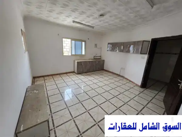 غرفة وصالة وحمام ومطبخ بالصالة للإيجار السنوي...