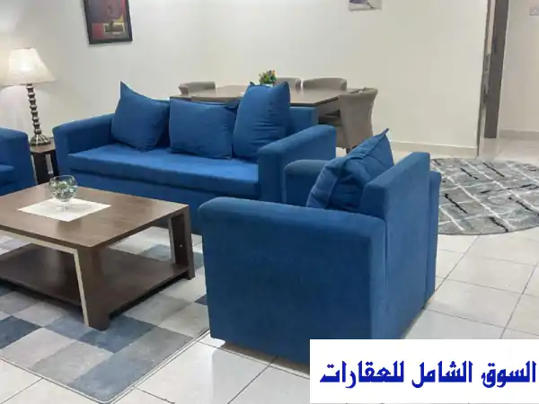 شقة في منطقة الغانم القديمة غرفتين نوم وحمامين...