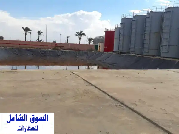 مصنع إيجار ببرج العرب 4500 متر غاز كهرباء 1 ميجا...