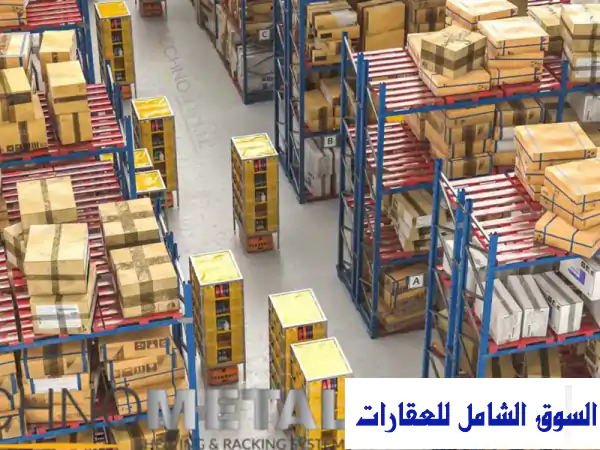 مخزن مرخص للإيجار 4500 متر مربع فى قليوب على...