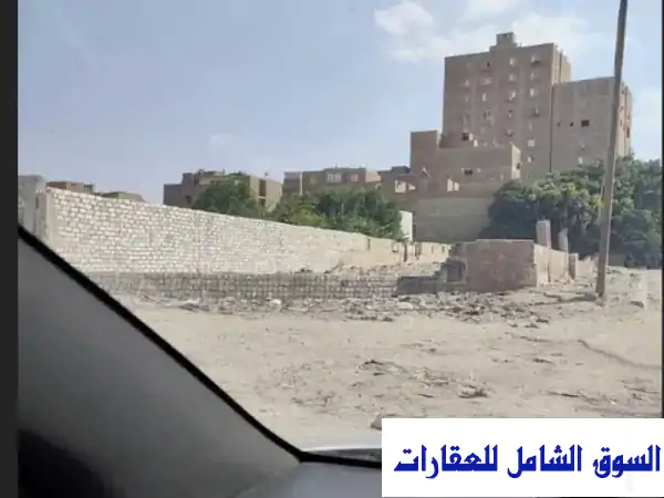 ارض للبيع كورنيش النيل مباشر بمساحات مختلفة باقي 3...