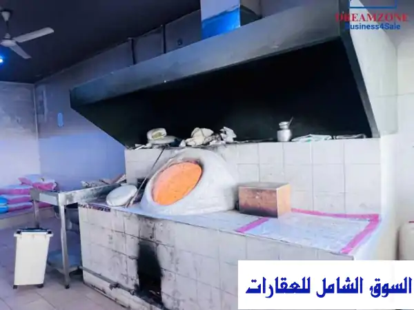 خباز للبيع في مدينة عيسى مجهز بالكامل تقسيط الوسطى