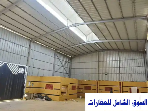 جمالون. هنجر مساحة 400 م تشطيب سوبر لوكس ارتفاع 8...