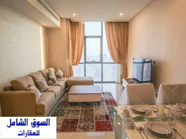 دومينز العقارية للبيع: شقة فخمة بإطلالة بحرية رائعة...