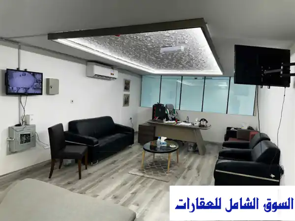 للبيع محلات تجارية في الثمامة محل 2 باب ميزانين بمساحة 115 متر الباب الواحد تقسيط الدوحة