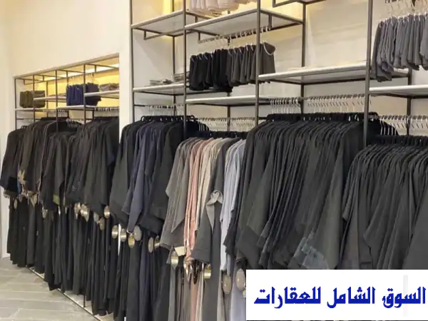 محل عبايات جاهز للبيع في الريان الجديد
