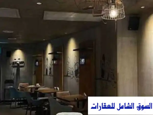 مطعم وكافي 250 م مجهز ومفروش للإيجار في المهندسين الجيزة
