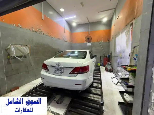 فرصة استثمارية لا تعوض! مغسلة سيارات للبيع (مقابل الإخلاء) برخصة جديدة ودخل شهري ثابت 25,000 درهم - مشروع قائم ومربح!