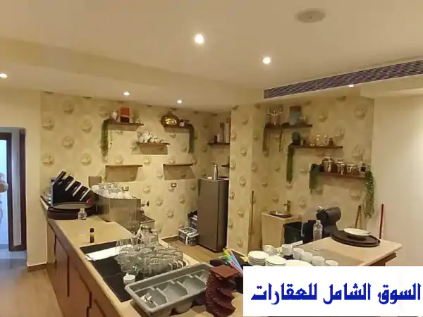 مطعم وكافي 250 م مجهز ومفروش للإيجار في المهندسين الجيزة