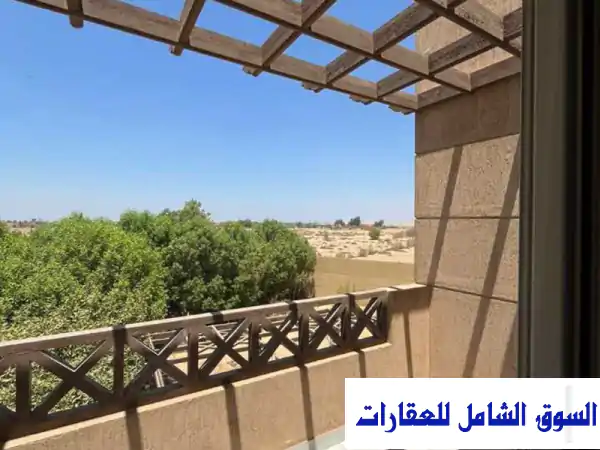 فيلا للبيع مفروشة بالكامل: تحفة سكنية بكمبوند ايفر جرين 6 أكتوبر | أمام مطار سفنكس - تشطيب وأثاث فاخر!