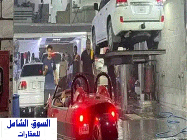 فرصة ذهبية: مغسلة سيارات للبيع في صناعية الشارقة بعائد سنوي 540 ألف درهم!