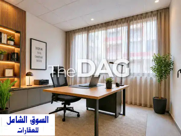Prime Brand New 60 SQM Office for Rent in Adlieh مكتب للايجار