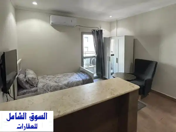 استوديو مفروش باطلالة بحرية للإيجار في السالمية....