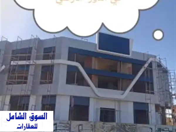 برتشن تجاري 2000م للبيع بمدخل مول الجيزة | استلام فوري...