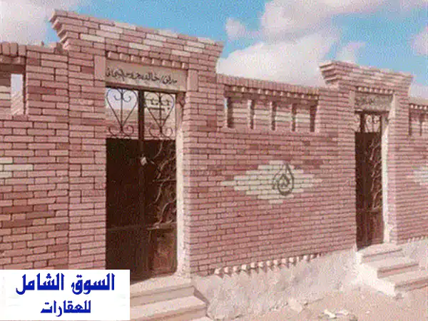مدفن للبيع  في مقابر طريق الفيوم  مرخصه من المحافظه نقل ملكيه جاهز علي المفتاح استلام فوري