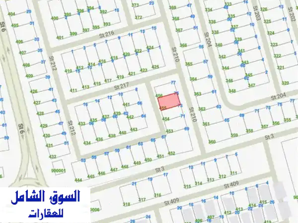 فرصة ذهبية! أرض للبيع بالمسايل قطعة 2 | بطن وظهر 400م2 | سعر 400 ألف د.ك | كود 7072