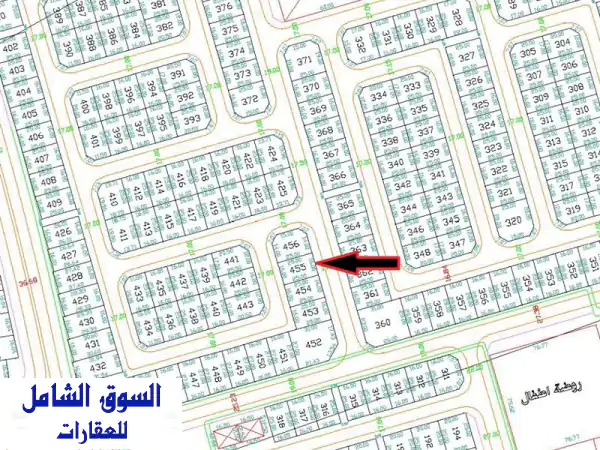فرصة ذهبية! أرض للبيع بالمسايل قطعة 2 | بطن وظهر 400م2...