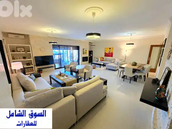 Fully Renovated and Furnished Apartment for sale in Beit Chabeb + view