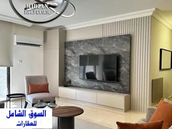 شقة مفروشة فاخرة للإيجار في عبدون | 120م + تراس 100م...