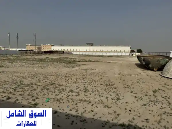 فرصة ذهبية: أرض 5000م2 للإيجار بميناء عبدالله - موقع استراتيجي، مرخصة للتخزين بسعر لا يُفوت!