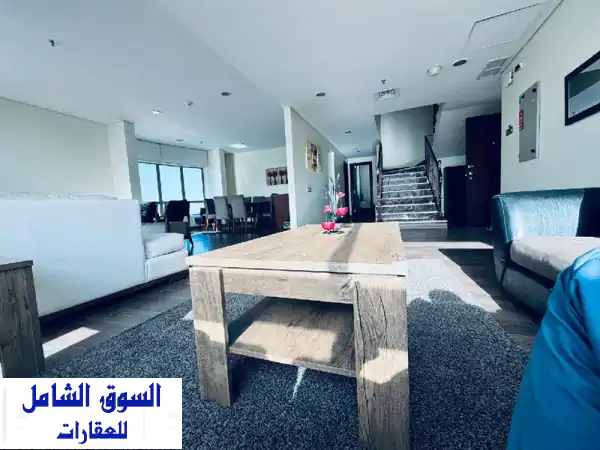 للإيجار دوبلكس مفروش في السالمية  اطلالة بحرية...