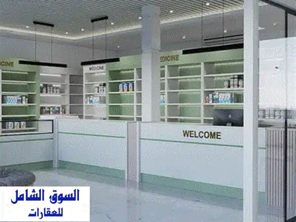 استلم فوري صيدليه جاهزه للتشغيل باعلي عائد ايجاري فوري دايركت علي محور المشير و الوفاء والامل حي الواحة مدينه نصر