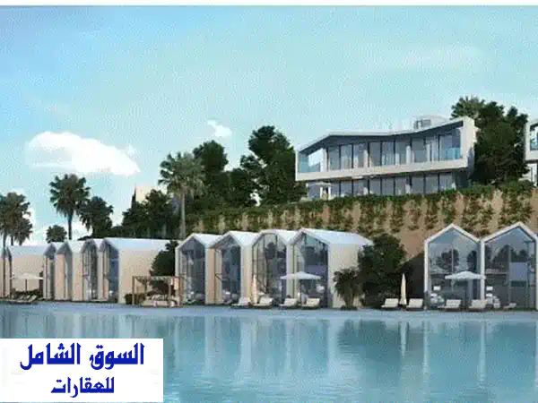 فرصة لا تعوض! لوفت فاخر بإطلالة بحيرة بـ فوكا باي...