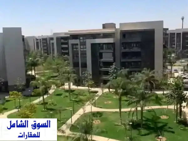 شقة للإيجار بمدينتي B15 - 131م فيو جاردن مفتوح | قانون...