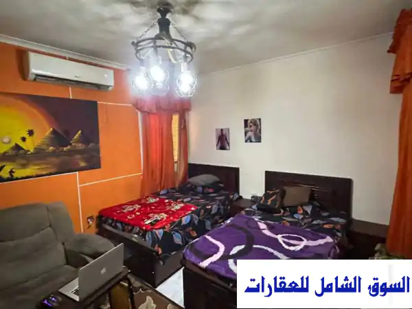 شقة إيجار مفروش بمدينة نصر 12 شارع حافظ رمضان بالمربع الذهبي 120 متر مفروشة للإيجار في مدينة القاهرة