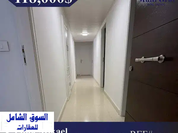 شقة للبيع في زوق مكايل | تجديد كامل، 125م²، 3 غرف نوم،...