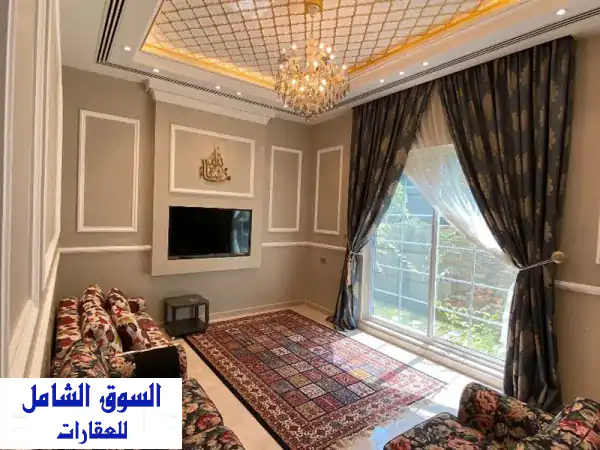 للإيجار: فيلا فاخرة وشبه مفروشة بالبديع - 6 غرف نوم | قرب ساحل مدينة سلمان - 1000 د.ب