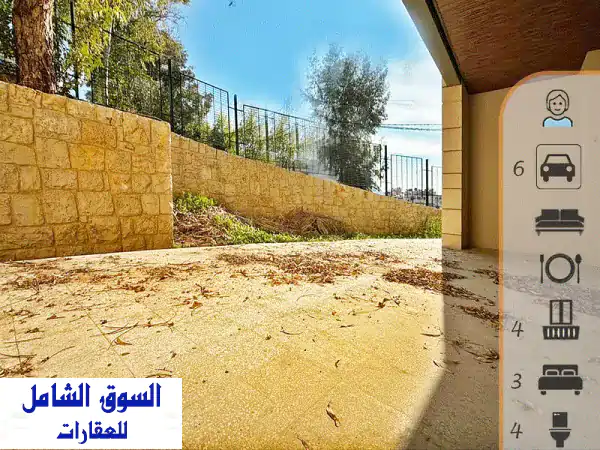Kfarehbab  Brand New 270 m² + 150 m² 2 Terraces  6 Underground Parking