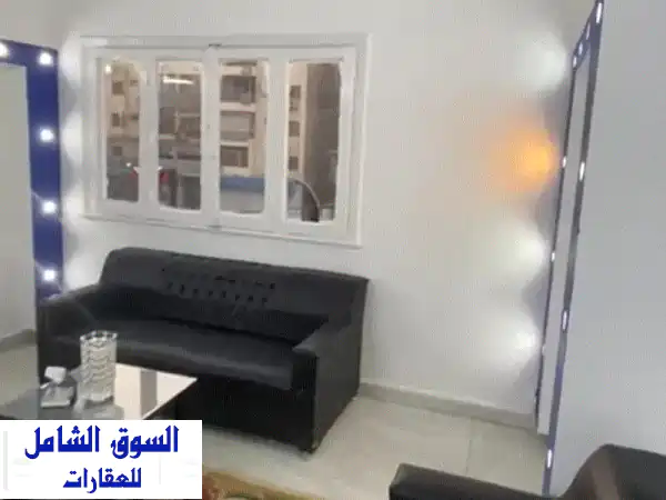مكتب مفروش للإيجار في موقع مميز بالمهندسين عقد تجاري