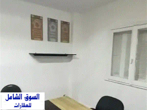 مكتب مفروش للإيجار في موقع مميز بالمهندسين عقد تجاري