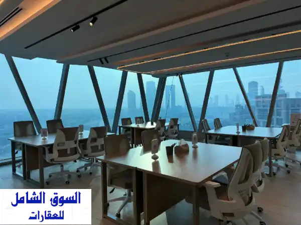 لأصحاب الرؤية والتميز، مكاتب تجارية فاخرة في السالمية مع اطلالة راقية وتشطيبات ممتازة. مساحات ...