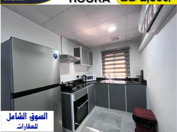شقة فاخرة مفروشة بالكامل للإيجار في الحورة، البحرين - سكن مميز 2500 د.ب شهرياً