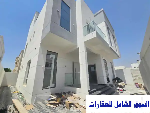 فرصة ذهبية: فيلا 'أول ساكن' فاخرة للإيجار بالياسمين عجمان | 5 غرف ماستر وموقع استراتيجي