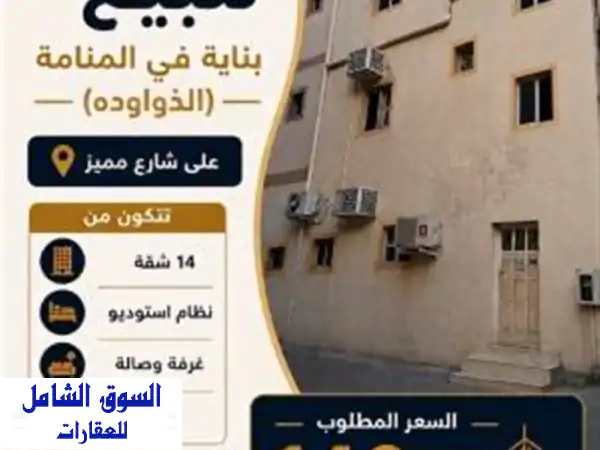 فرصة استثمارية ذهبية: بناية 14 شقة للبيع في...