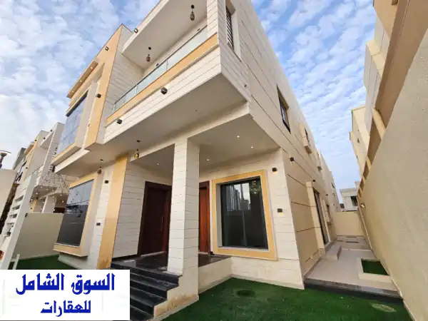 للإيجار فيلا جديدة أول ساكن في الياسمين  خلف حديقة الحميدية وقريب من مسجد  5 غرف ماستر  صالة ...