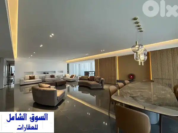 Furnished 470 sqm Apartment For Sale in Achrafieh  Seaview  Gym&Pool