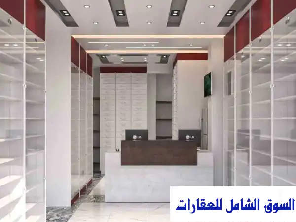 فرصة ذهبية: صيدلية مرخصة 180م سوبر لوكس للإيجار...