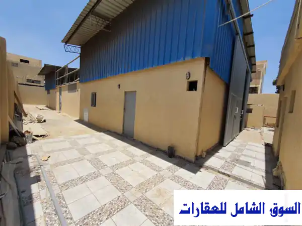 مصنع للإيجار برخصة مركز خدمة سيارات في 6 أكتوبر - موقع استراتيجي بالمنطقة الصناعية