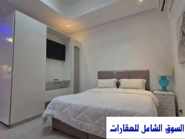للإيجار في الجابرية وللوافدين فقط شقة مفروشة...
