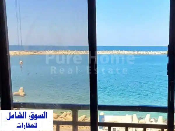 شقة للبيع  سيدي بشر  بحر مباشر 112 م