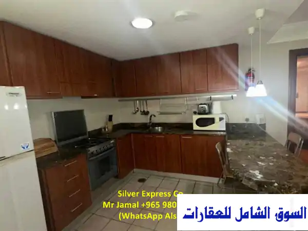 شقة مفروشة بالكامل مع مسبح وصالة رياضية في المهبولة مفروش للإيجار الأحمدي