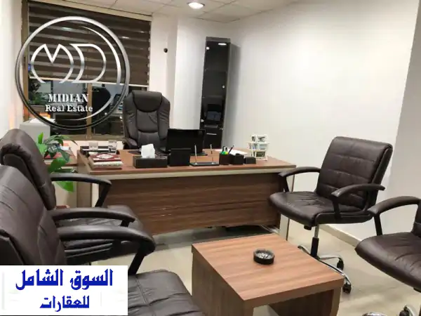 مكتب فاخر للإيجار بخلدا 60م | سوبر ديلوكس | موقع...